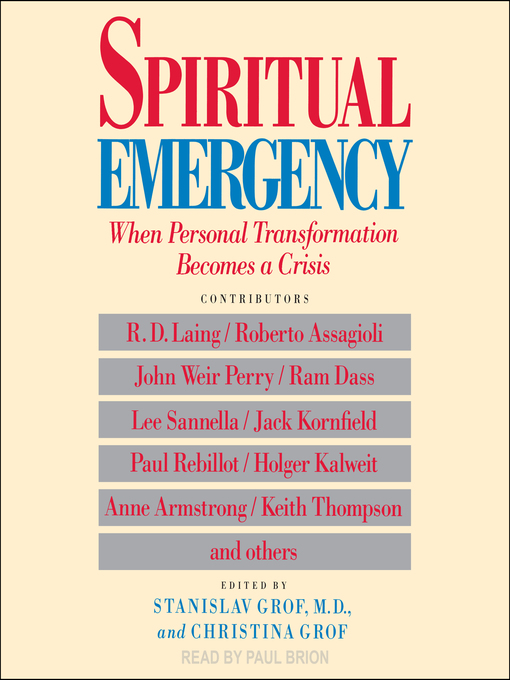 Title details for Spiritual Emergency by Stanislav Grof, MD - Wait list